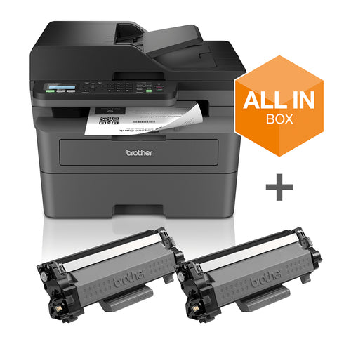 Brother MFC-L2827DWXL Laser A4 1200 x 1200 DPI 32 ppm Wi-Fi Brother MFC-L2827DWXL Laser A4 1200 x 1200 DPI 32 ppm Wi-Fi